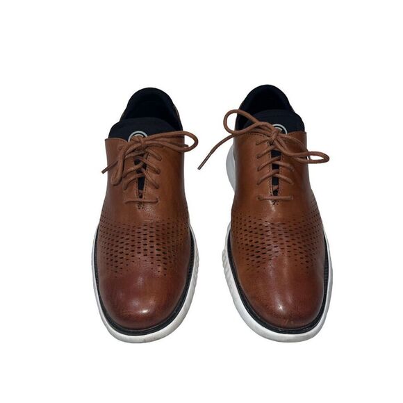 ✨Men's 2.ZERØGRAND Laser Wingtip Sz 9 Oxfords✨ - Picture 5 of 9